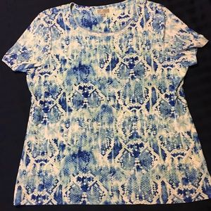 JM Collection ladies blouse